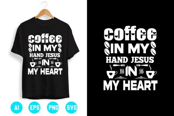 Coffee T-shirt Design 33: T-Shirt Designs for Crafters